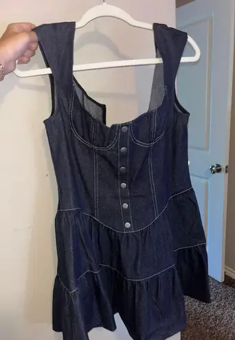 Pepper Mayo Denim Dress Size 6