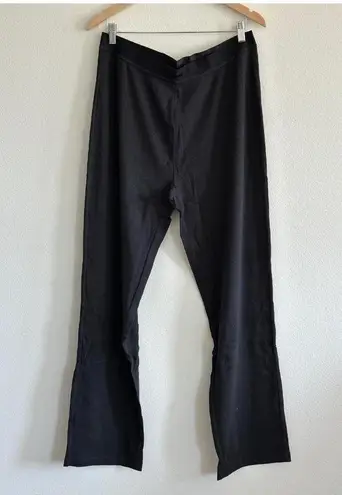 SKIMS Cotton Rib Pant in Soot, Size Large