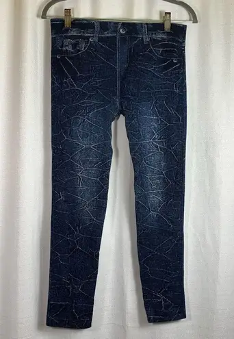 Shosho Women's Leggings Blue L/XL