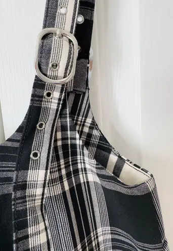 Maeve Suspenders Pleated Romper, Size 4