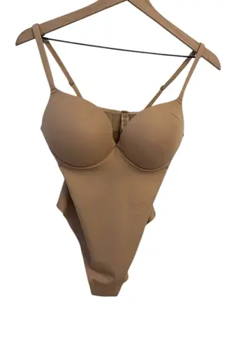 SKIMS Ultimate Push-up Thong Bodysuit Clay Size M NWT