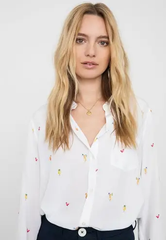 Rails Kate Silk Cocktail Blouse