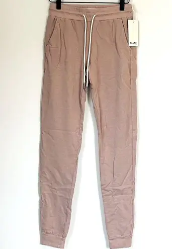 Mate the Label NWT  Rose Organic Terry Classic Jogger - XS