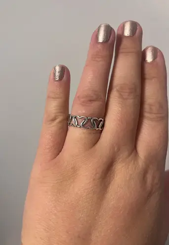 Sterling Silver 925 Heart Ring