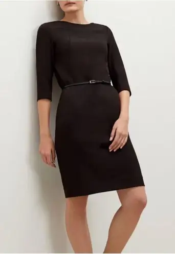 MM.LaFleur Etsuko Wondertex long sleeve professional sheath dress