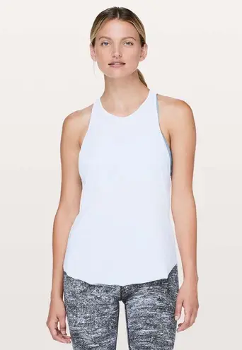Lululemon Vintage Never Still Tank - White - 10