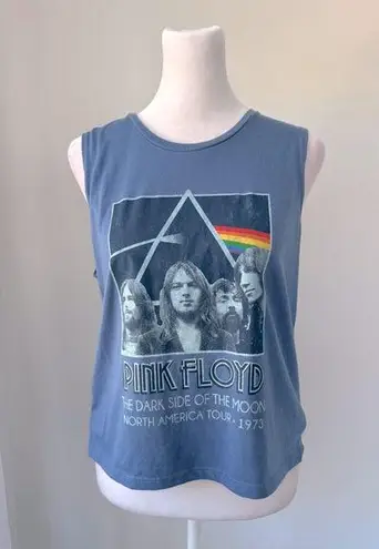 Pink Floyd  “The Dark Side of the Moon” 1973 Tour Blue Tank Top