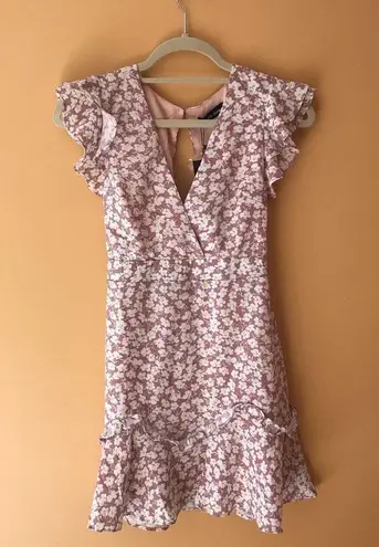 Sundae Muse Gracie mini dress in blush size 2, NWT