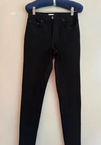 Reiss BLACK High RISE SKINNY JEANS size 26 (US 6)