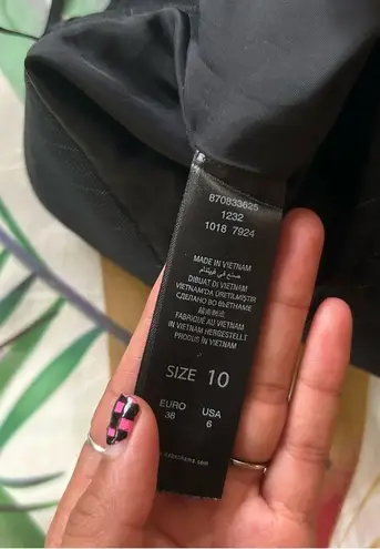 Striped work skirt, black pencil skirt, a line skirt, office skirt, skirt suit Size 6