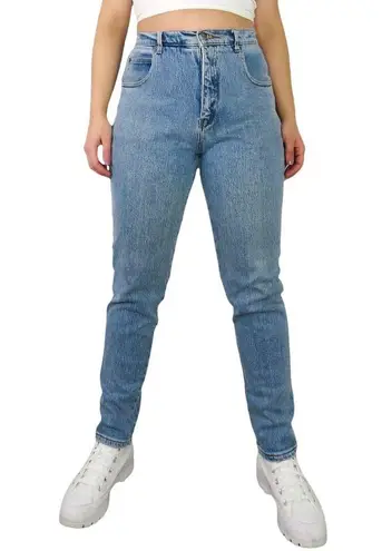 Zana Di 1990s Vintage High Rise Straight Leg Mom Jeans Tapered 30" Yoke Jeans