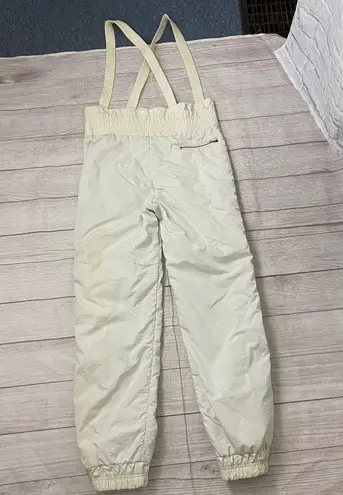 Slalom vintage new with tags women 12 DuPont supplex w/zeppel rain repeller white ski pants vintage