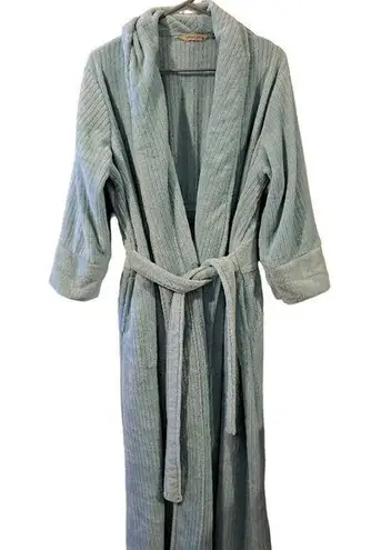 Soft Surroundings Aqua Blue robe size L