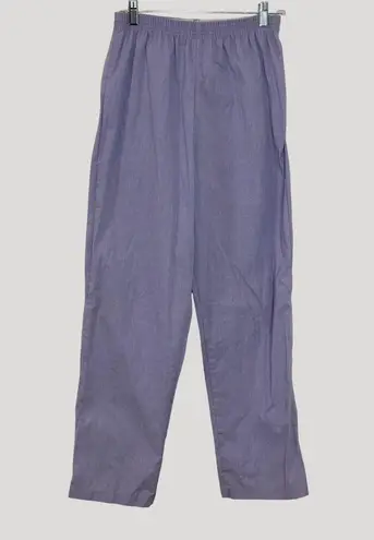 Blair Women’s Pull On Two Piece Polyester Cotton Top and Pants Size 12/14