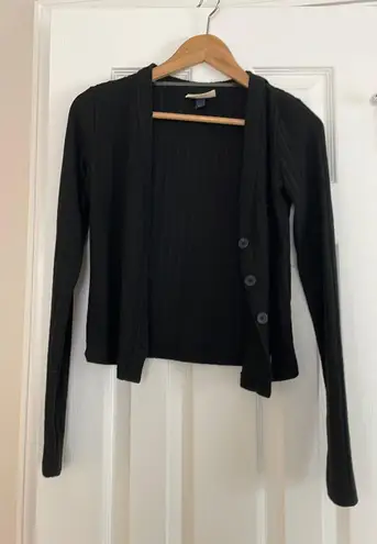 Universal Threads NWOT  Black Ribbed Cardigan