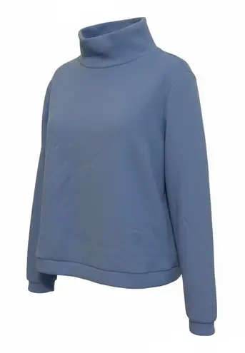 Aspen Women's XL Blue Turtleneck Long Sleeve Pullover Sweatshirt