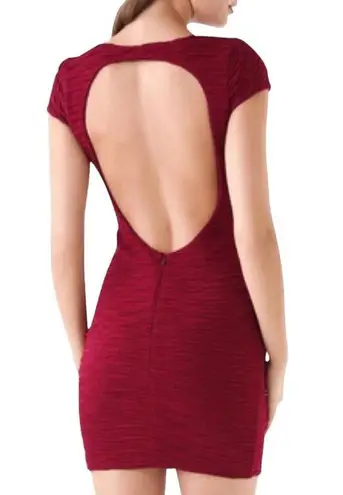 Torn By Ronny Kobo Red open back red Dress,