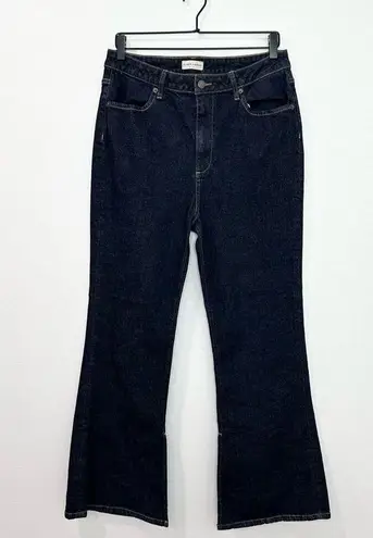 Oliver Logan  Russell Flare Jean Slow Denim Dark Wash High Rise size 31