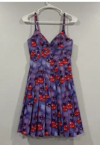 Marc Jacobs Heaven  Purple Faces Dress XS