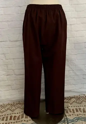 draper's & damon's Chocolate Brown Tailored Pants
