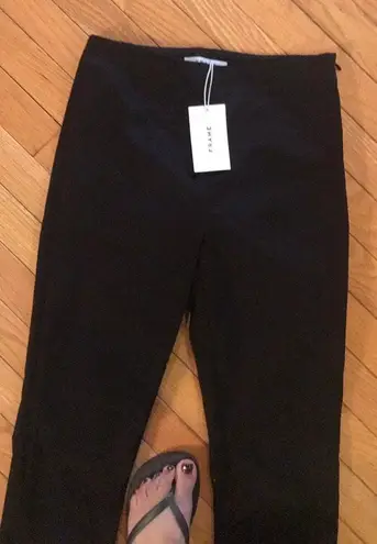 frame denim High Pencil pant black size 0 NWT - Image 3