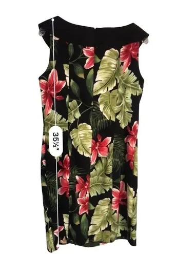 kim rogers Tropical Print Dress Size 12