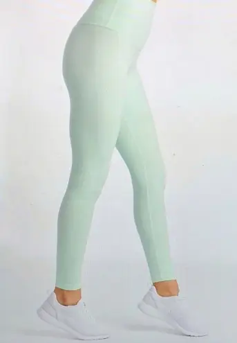 DYI NEW S Signature Tight Jersey Moss Heathered Fresh Mint Legging Workout