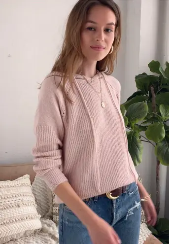 Heartloom Hooded Knit Sweater