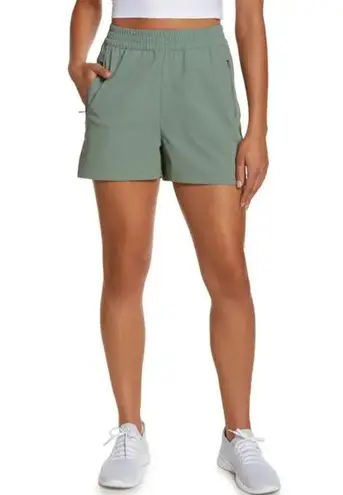 Sweaty Betty Summit Water Resistant Hiking Shorts Olive Green