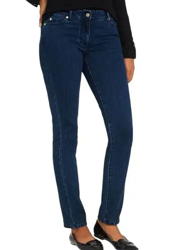 J. McLaughlin  Denim Women’s Size 8 Blue Wash Lexi Stretch Cotton Mid Rise Jeans