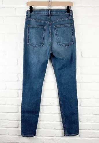Reformation   High and Skinny Stretch Jeans in Danube Wash Womens Size 29