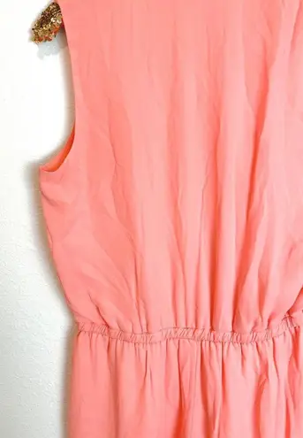 Cupcakes and Cashmere Irina Pink V-neck Romper
