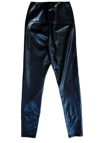 Wilfred Vegan Leather Leggings Black Pants Stretchy Sculpts High Rise Small EUC
