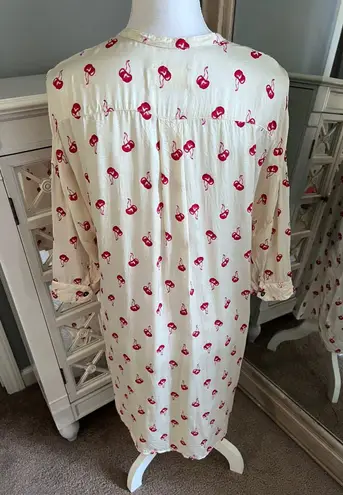 Zadig & Voltaire Cherry Print Shirt Dress XS