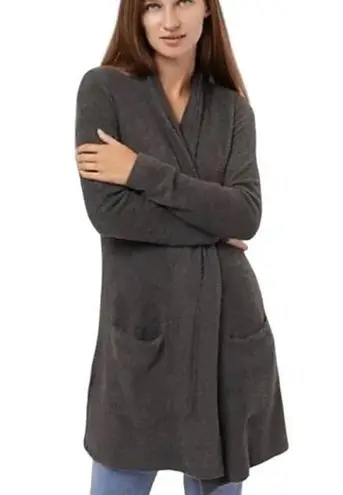 Barefoot Dreams Cozychic Lite Essential Long Open Front Cardigan XS