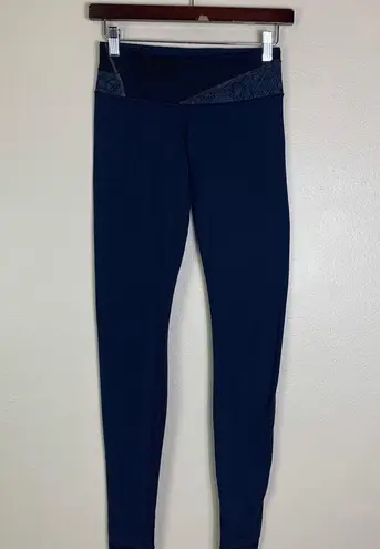 Lululemon  Wunder Under Womens Reversible Leggings Size 4 Ankle Length 31” Inseam