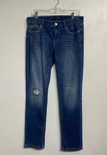 White House | Black Market  Noir Slim Ankle Jeans Sz 10R