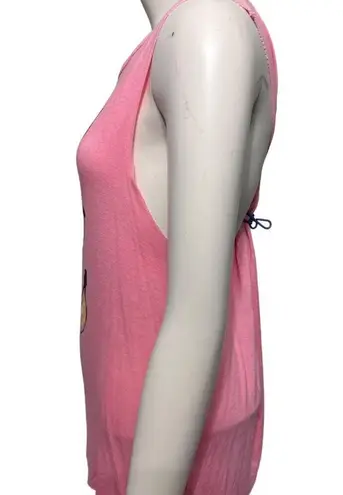 Aeropostale Bananas Pink Banana Muscle Tank Size Medium