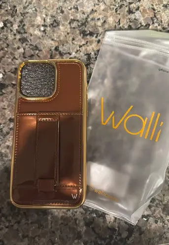 Walli iPhone 15 pro max Case Brown