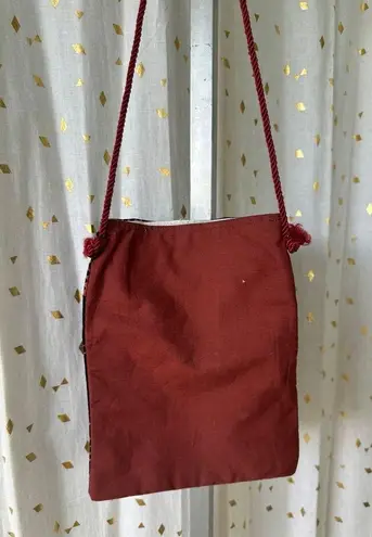 Tamiko Fujio Handmade Handcrafted Hawaiian Tribal Hook Loop Crossbody Bag Black