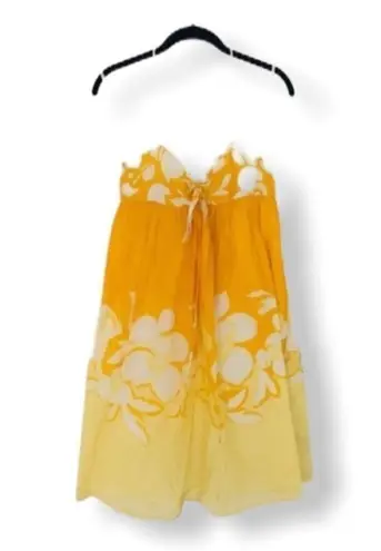 Tommy Hilfiger  yellow halter dress