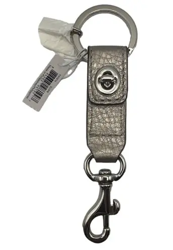 Coach NWT y2k  Double Turnlock Bag Charm Key Fob thumbnail 1