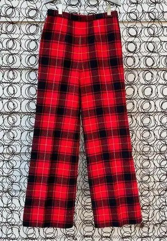Pendleton Vintage tartan plaid slack trouser pants