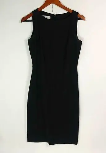 London Times Studio 4 Sleeveless Sheath Dress Funeral Dark Gray/Black