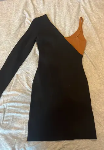 Her Entire Name Says Grace One Sleeve Bodycon Dress