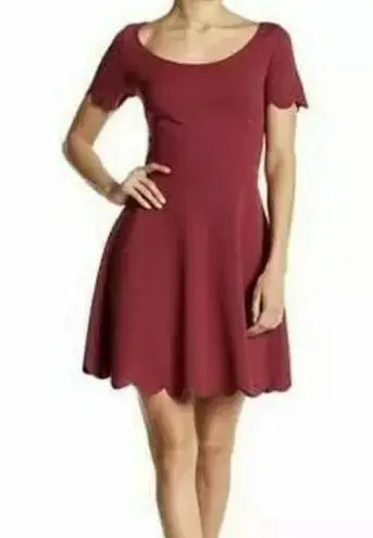 The Vanity Room  Dress Scallop Hem