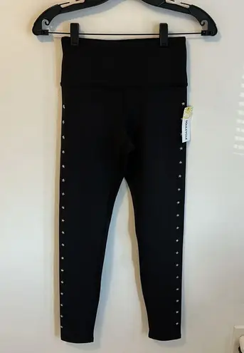 Soul Cycle Star Stud Black Leggings