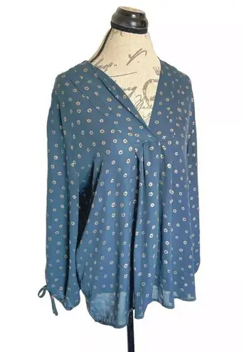 Collective Concepts Blouse Sz XL Long Sleeve Office Corporate Work Wear Business