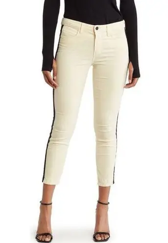 L'Agence L’AGENCE Margot Side Stripe High Waist Crop Skinny Jeans size 27