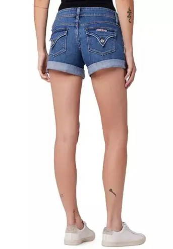 Hudson Jeans Hudson - Croxley Mid-Thigh Jean Shorts in Icon